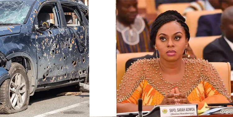 Adwoa Safo: Former MP for Dome Kwabenya Reportedly Shot